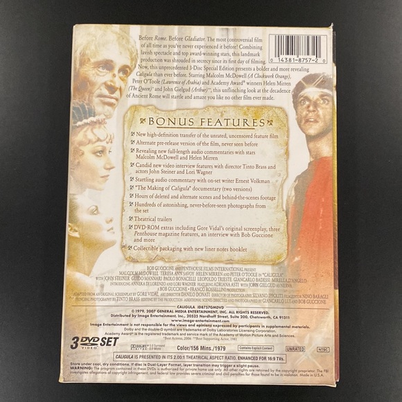 Caligula - 3-Disc Imperial Edition DVD Set - Picture 2 of 12